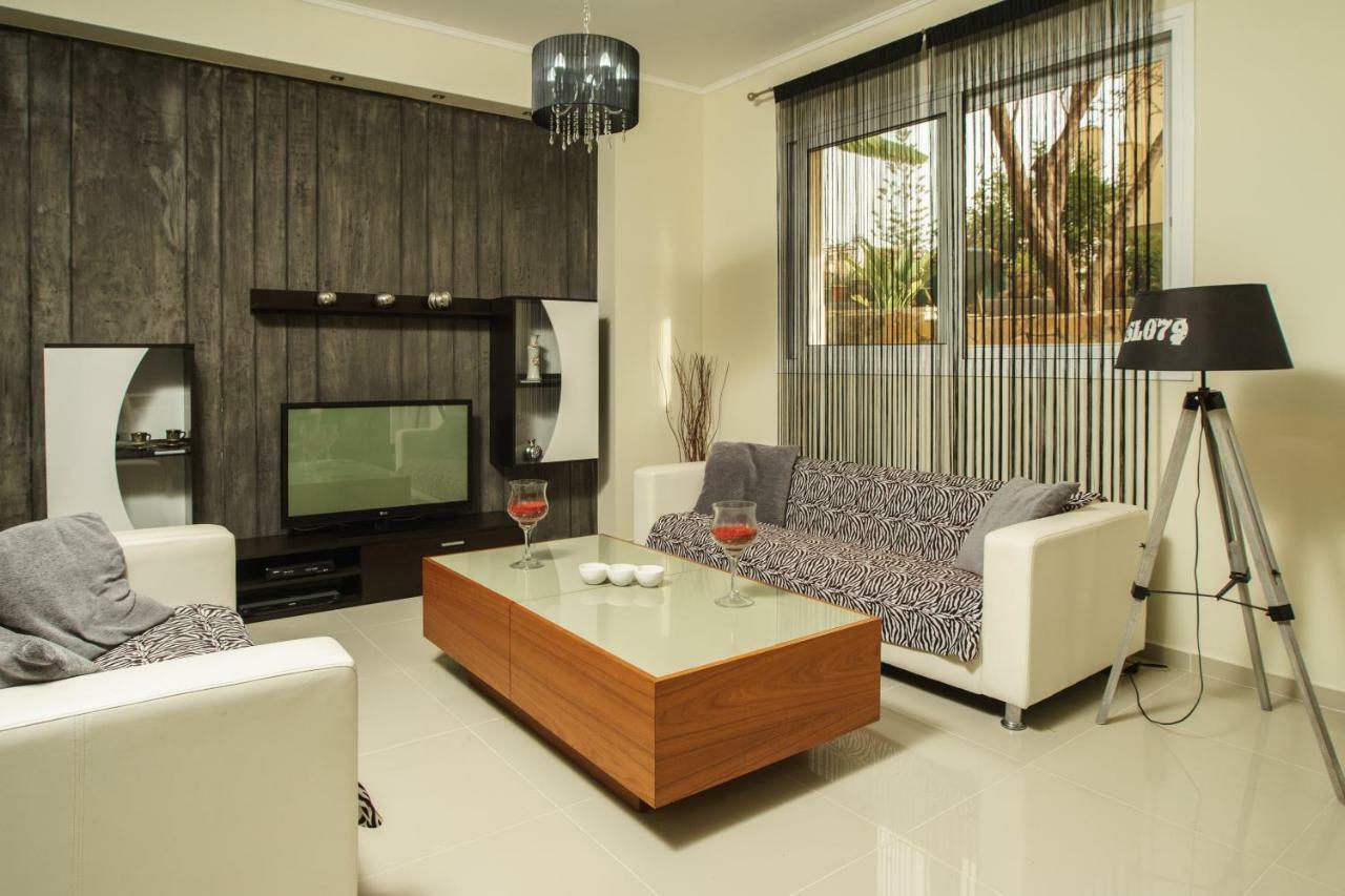 Glaros Beach Apartment Като-Дарацо Екстер'єр фото
